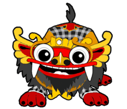 Balinese Barong sticker #140556