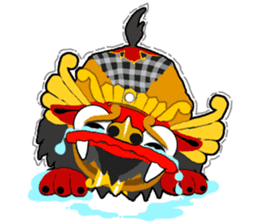 Balinese Barong sticker #140560
