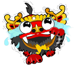 Balinese Barong sticker #140561