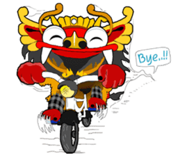 Balinese Barong sticker #140563