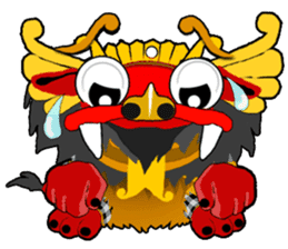 Balinese Barong sticker #140567