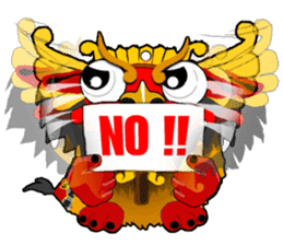 Balinese Barong sticker #140568