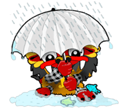 Balinese Barong sticker #140571