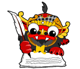 Balinese Barong sticker #140573