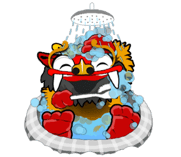 Balinese Barong sticker #140575