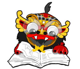 Balinese Barong sticker #140580