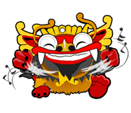Balinese Barong sticker #140583