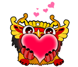 Balinese Barong sticker #140589