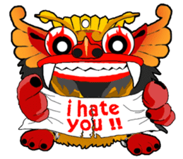 Balinese Barong sticker #140591
