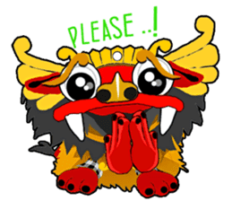 Balinese Barong sticker #140595