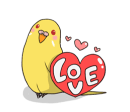 Parakeet's my home! sticker #161459