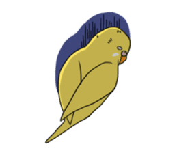 Parakeet's my home! sticker #161469