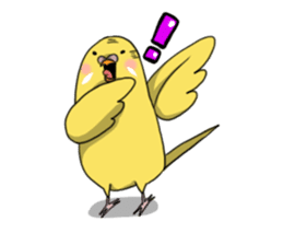 Parakeet's my home! sticker #161471