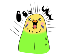 Parakeet's my home! sticker #161472