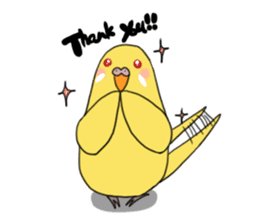 Parakeet's my home! sticker #161476