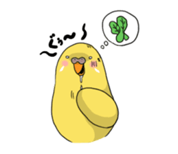 Parakeet's my home! sticker #161494