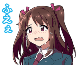 Tsundere and glasses-wearing girls sticker #164780