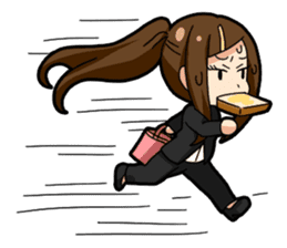 Some office ladies' Lazy Everyday Life sticker #168101
