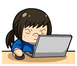 Some office ladies' Lazy Everyday Life sticker #168133