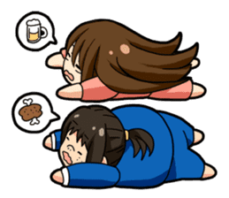 Some office ladies' Lazy Everyday Life sticker #168138