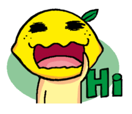 Hello! Lemon man's every day! sticker #172442