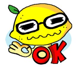 Hello! Lemon man's every day! sticker #172445