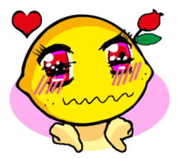 Hello! Lemon man's every day! sticker #172448