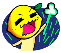 Hello! Lemon man's every day! sticker #172452