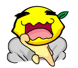 Hello! Lemon man's every day! sticker #172455