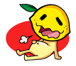 Hello! Lemon man's every day! sticker #172458