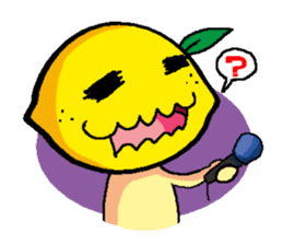 Hello! Lemon man's every day! sticker #172459