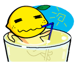 Hello! Lemon man's every day! sticker #172460