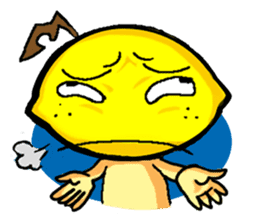 Hello! Lemon man's every day! sticker #172461