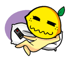 Hello! Lemon man's every day! sticker #172462