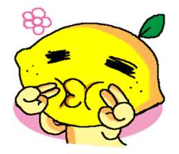 Hello! Lemon man's every day! sticker #172463