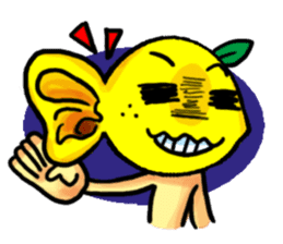 Hello! Lemon man's every day! sticker #172466