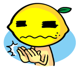 Hello! Lemon man's every day! sticker #172471