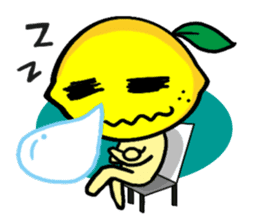 Hello! Lemon man's every day! sticker #172472