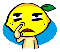 Hello! Lemon man's every day! sticker #172477