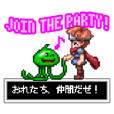 RPG風スタンプ