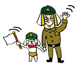 Yamasaki buck privates and captain poo sticker #204120