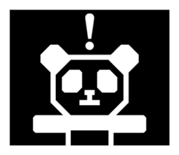 One character! Panda | DOTMAN 1.0 sticker #204305