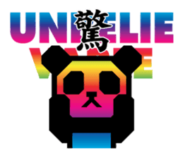 One character! Panda | DOTMAN 1.0 sticker #204306