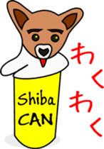 Shiba CAN & Tora CAN 1st sticker #213494