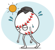 The stamp for people who love baseball sticker #220752