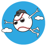 The stamp for people who love baseball sticker #220756