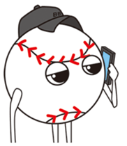 The stamp for people who love baseball sticker #220757