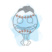 The stamp for people who love baseball sticker #220760