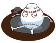 The stamp for people who love baseball sticker #220761