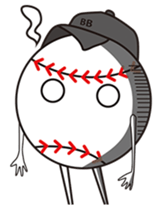 The stamp for people who love baseball sticker #220763